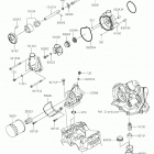 Ninja ZX-6R ABS (ZX636FHFA) Масляный насос  /  масляный фильтр
