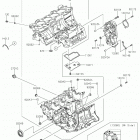 Ninja ZX-6R ABS (ZX636FHFA) Картер двигателя