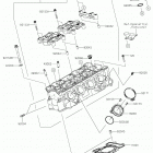 Ninja ZX-6R ABS (ZX636FHFA) ГОЛОВКА ЦИЛИНДРА