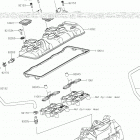 Ninja ZX-6R ABS (ZX636FHFA) Крышка головки цилиндров