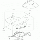 Ninja ZX-6R ABS (ZX636FHFA) Сиденье