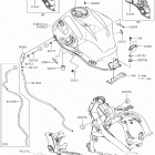 VERSYS 650 (KLE650FHFA) ТОПЛИВНЫЙ БАК