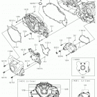 VULCAN 1700 VAQUERO (VN1700KHF) Левая крышка двигателя