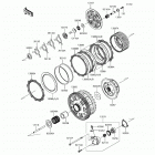 VULCAN 1700 VOYAGER ABS (VN1700-BHF) Сцепление