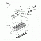 VULCAN 1700 VOYAGER ABS (VN1700-BHF) ГОЛОВКА ЦИЛИНДРА
