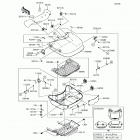 VULCAN 1700 VOYAGER ABS (VN1700-BHF) Saddlebags(trunk)(bdf)
