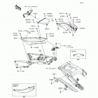 VULCAN 1700 VOYAGER ABS (VN1700-BHF) Боковые крышки  /  крышка цепи