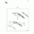 VULCAN S ABS (EN650-DHFA) Accessory(fender strut cover)