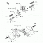 VULCAN S ABS (EN650-DHFA) Подножки