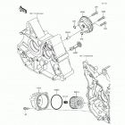 Z125 Pro KRT Edition (BR125-JHF) Масляный насос  /  масляный фильтр