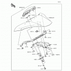 Z900 ABS (ZR900-BHF) Accessory(single seat cover)