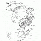Z900 ABS (ZR900-BHF) Обтекатели