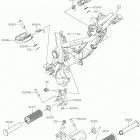 KLX230 Подножки
