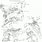 KLX230 Заднее крыло