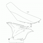 KX85 Сиденье
