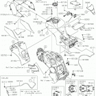 NINJA ZX-14R ABS Fuel tank(jjf-jlf)