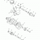 FJR1300ES  (FJR13ESMC/FJR13ESM) Коленчатый вал и Поршень