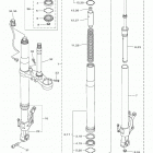 FJR1300ES  (FJR13ESMC/FJR13ESM) Передняя вилка