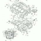 FJR1300ES (FJR13ESMC/FJR13ESM) Картер двигателя