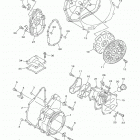 FJR1300ES (FJR13ESMC/FJR13ESM) Крышка картера двигателя