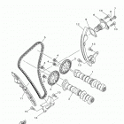 MT-03  (MT03MB/MT03MGY) Цепь механизма газораспределения