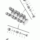 MT09  (MT09MCL/MT09ML/MT09MCGY/MT09MGY/MT09MCB/MT09MB) Клапана