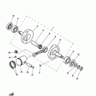 PW50  (PW50M2) Коленчатый вал и Поршень
