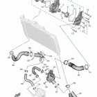TRACER 900 GT  (MTT9GTMR/MTT9GTMCR/MTT9GTMCS/MTT9GTMS) ВОДЯНОЙ НАСОС