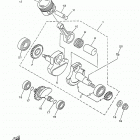 TTR125LE  (TTR125LEM) Коленчатый вал & Поршень