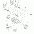 WR250F  (WR250FM) Вилки переключения передач