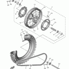 YZ65  (YZ65M) Заднее колесо