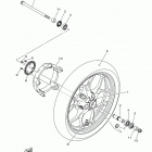 YZFR3 ABS  (YZFR3AMT/YZFR3AML/YZFR3AMB) Переднее колесо
