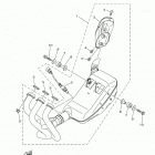 TRACER 900 GT  (MTT9GTLB/MTT9GTLCB) Выхлопная система