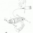TRACER 900 GT  (MTT9GTLB/MTT9GTLCB) Задняя подвеска