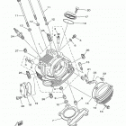 TTR230 (TTR230L) ГОЛОВКА ЦИЛИНДРА