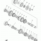 TTR230 (TTR230L) ТРАНСМИССИЯ