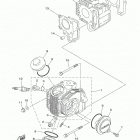 TTR50E  (TTR50EL) ГОЛОВКА ЦИЛИНДРА