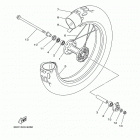 TW200 (TW200L1C/TW200L1) Переднее колесо