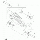 TW200 (TW200L1C/TW200L1) Задняя подвеска
