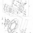 WR250F (WR250FL) Передний суппорт