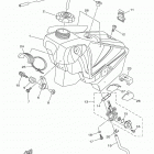 YZ250X (YZ250XL) ТОПЛИВНЫЙ БАК