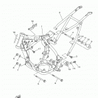 YZ85 (YZ85L) Рама
