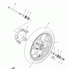 YZFR3 (YZFR3LL) Переднее колесо
