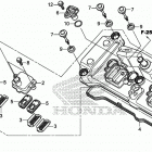 CBR1000RA 2AC Крышка головки цилиндров