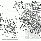 CBR1000RR AC ГОЛОВКА ЦИЛИНДРА