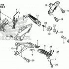 CBR1000RR AC Подножки