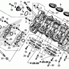 CBR1000SP 2AC ГОЛОВКА ЦИЛИНДРА