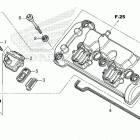 CBR600RA 7AC Крышка головки цилиндров