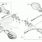 CBR600RA 7AC Задний фонарь