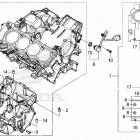 CBR650RA AC Картер двигателя